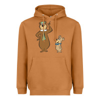 Meerkat Yogi Bear Heavyweight Hoodie - linhVisuals