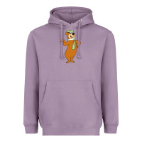 Lavender Yogi Bear Heavyweight Hoodie - linhVisuals