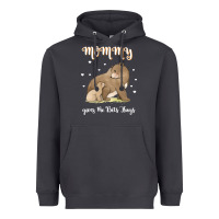 Smoke best mom hugs mama bear cute mother's day Heavyweight Hoodie - linhVisuals