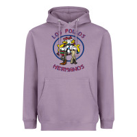 Lavender Los Pollos de Hermanos Heavyweight Hoodie - linhVisuals
