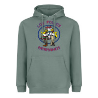 Sage Los Pollos de Hermanos Heavyweight Hoodie - linhVisuals