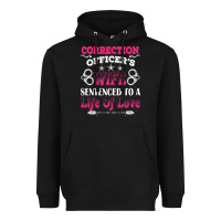 Black correction officers wife sentenced to a life of love Heavyweight Hoodie - linhVisuals