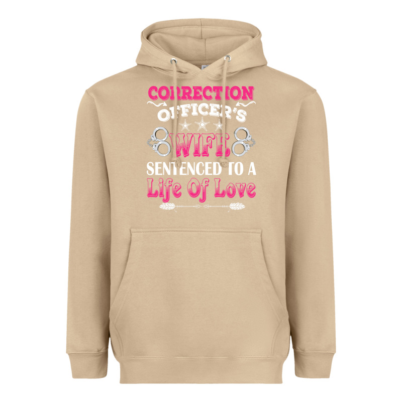 Correction Officers Wife Sentenced To A Life Of Love Heavyweight Hoodie by linhVisuals | Teevron
