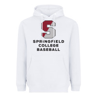 White springfield college Heavyweight Hoodie - linhVisuals