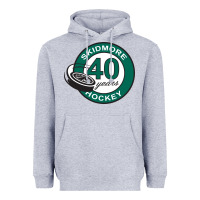 Heather Grey skidmore+anniversary Heavyweight Hoodie - linhVisuals