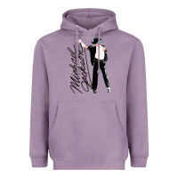 Lavender Michael Jackson Heavyweight Hoodie - linhVisuals