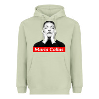 Matcha Maria Callas Heavyweight Hoodie - linhVisuals