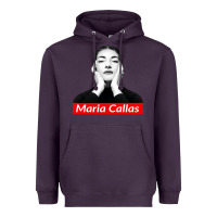 Plum Maria Callas Heavyweight Hoodie - linhVisuals
