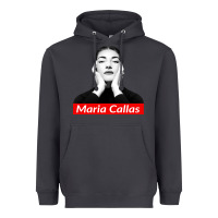 Smoke Maria Callas Heavyweight Hoodie - linhVisuals