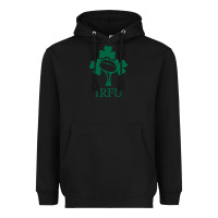 Black irfu Heavyweight Hoodie - linhVisuals