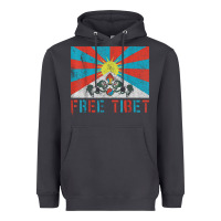 Smoke free tibet Heavyweight Hoodie - linhVisuals