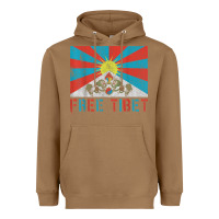 Toasted Coconut free tibet Heavyweight Hoodie - linhVisuals
