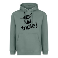 Sage triple j Heavyweight Hoodie - linhVisuals