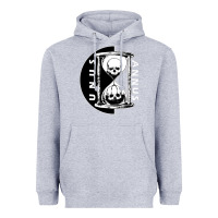 Heather Grey unus annus Heavyweight Hoodie - linhVisuals