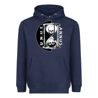 Navy unus annus Heavyweight Hoodie - linhVisuals