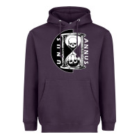 Plum unus annus Heavyweight Hoodie - linhVisuals