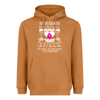 Meerkat my husband holds the key to my heart Heavyweight Hoodie - linhVisuals