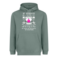 Sage my husband holds the key to my heart Heavyweight Hoodie - linhVisuals
