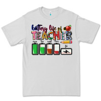 Battery Life Of A Teacher Premium Tee | Teevron