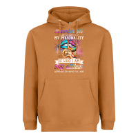 Meerkat november girl make no mistake my personality funny Heavyweight Hoodie - linhVisuals