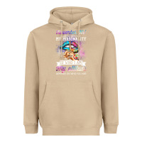 Mushroom november girl make no mistake my personality funny Heavyweight Hoodie - linhVisuals