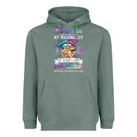Sage november girl make no mistake my personality funny Heavyweight Hoodie - linhVisuals