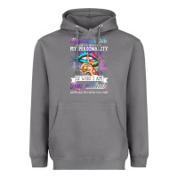 Storm november girl make no mistake my personality funny Heavyweight Hoodie - linhVisuals
