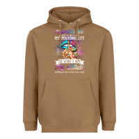 Toasted Coconut november girl make no mistake my personality funny Heavyweight Hoodie - linhVisuals