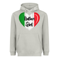 Moon Dust italy flag for women italian girl Heavyweight Hoodie - linhVisuals