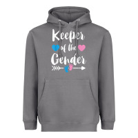 Storm keeper of the gender reveal tee shirt girl or boy blue pink Heavyweight Hoodie - linhVisuals