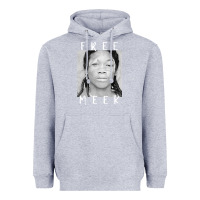 Heather Grey free meek mans Heavyweight Hoodie - linhVisuals