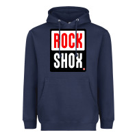 Navy shox rocks Heavyweight Hoodie - linhVisuals