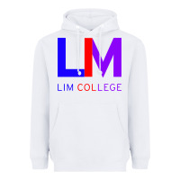 White lim college Heavyweight Hoodie - linhVisuals