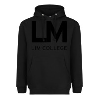 Black lim college Heavyweight Hoodie - linhVisuals
