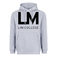 Heather Grey lim college Heavyweight Hoodie - linhVisuals