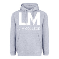 Heather Grey lim college Heavyweight Hoodie - linhVisuals