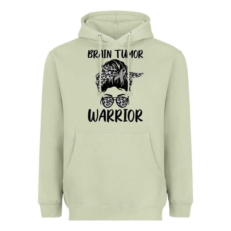 Brain Cancer Tumor Awareness Go Gray In May T Shirt Heavyweight Hoodie by linhVisuals | Teevron