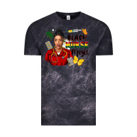 Cloud Black Juneteenth black Nurse magic Vintage Tee - FaDigitalArtStudio