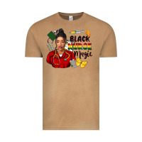 Vintage Camel Juneteenth black Nurse magic Vintage Tee - FaDigitalArtStudio