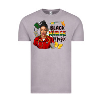Vintage Zinc Juneteenth black Nurse magic Vintage Tee - FaDigitalArtStudio