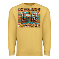 Antique Gold lpn licensed practical nurse Premium Sweatshirt - JahusDesignShop