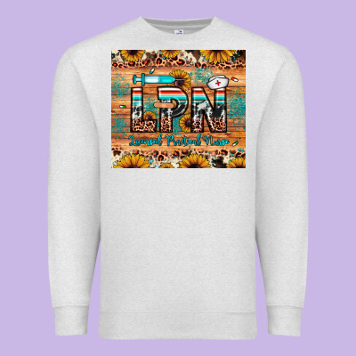 Lpn Licensed Practical Nurse Premium Sweatshirt Designed By Jahusdesignshop