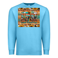 Ocean Blue lpn licensed practical nurse Premium Sweatshirt - JahusDesignShop