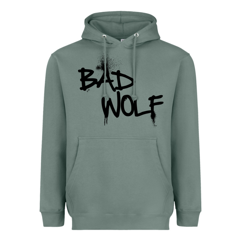 Bad Wolf Racerback Heavyweight Hoodie by linhVisuals | Teevron