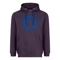 Plum Emmanuel College Heavyweight Hoodie - linhVisuals