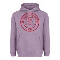 Lavender olivet college vectorized Heavyweight Hoodie - linhVisuals