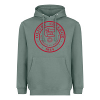 Sage olivet college vectorized Heavyweight Hoodie - linhVisuals