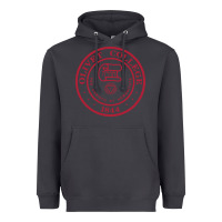 Smoke olivet college vectorized Heavyweight Hoodie - linhVisuals