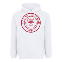 White olivet college vectorized Heavyweight Hoodie - linhVisuals