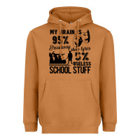 Meerkat my brain is broadway show lyrics Heavyweight Hoodie - linhVisuals